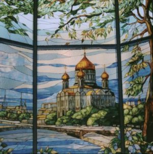 Путешествуем с помощью витражей или витраж-город Путешествуем с помощью витражей или витраж-город
