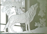 Виды пескоструйных витражей Виды пескоструйных витражей